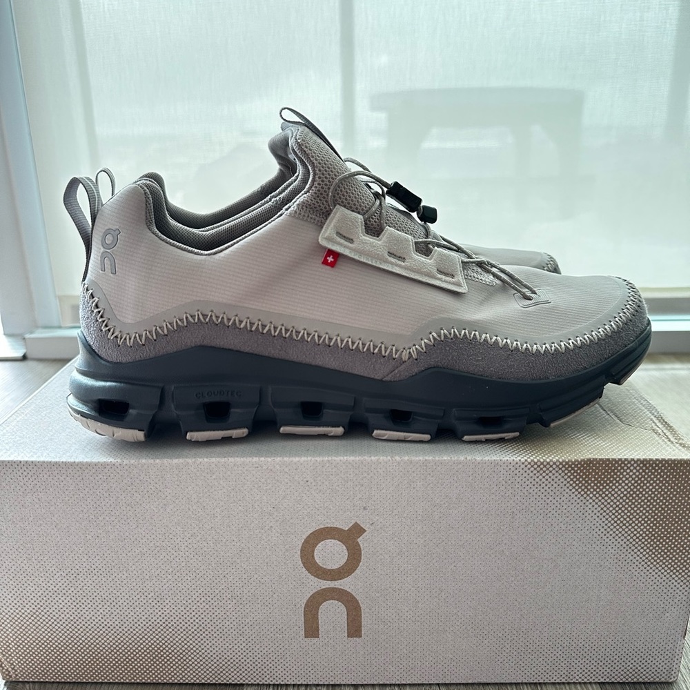 On Running Men’s Cloudaway Shoes, Pearl | Fog, Size 12